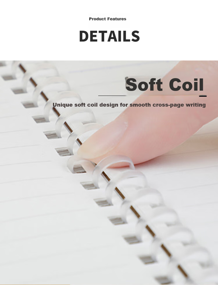 KOKUYO Campus Student Soft Spiral Notebook, A5 Size, 50 Pages, Blank, 1 Book, WCN-CSR3518 6