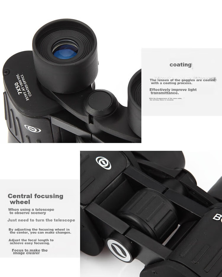 BOSMA Paul 10X50ZCY Binoculars, Luyou Model 10X50, High Definition And Magnification, for Travel, Competitions, Bird Watching 11
