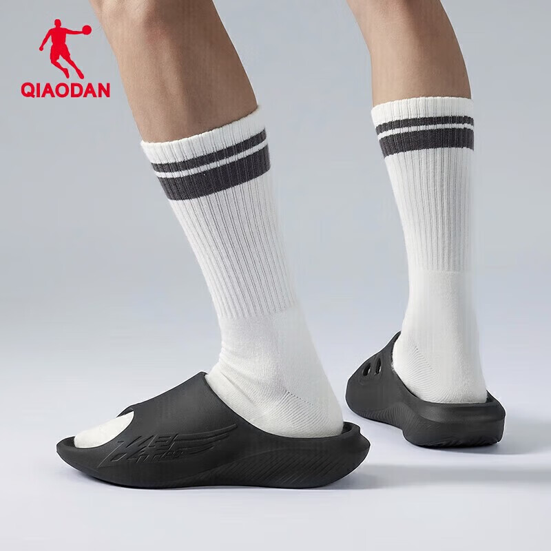 QIAODAN Feiying PB Slippers 2.0 Men's Shoes, Summer Outdoor Sandals, Lightweight Soft-Soled Sports Slippers, Beach Sandals