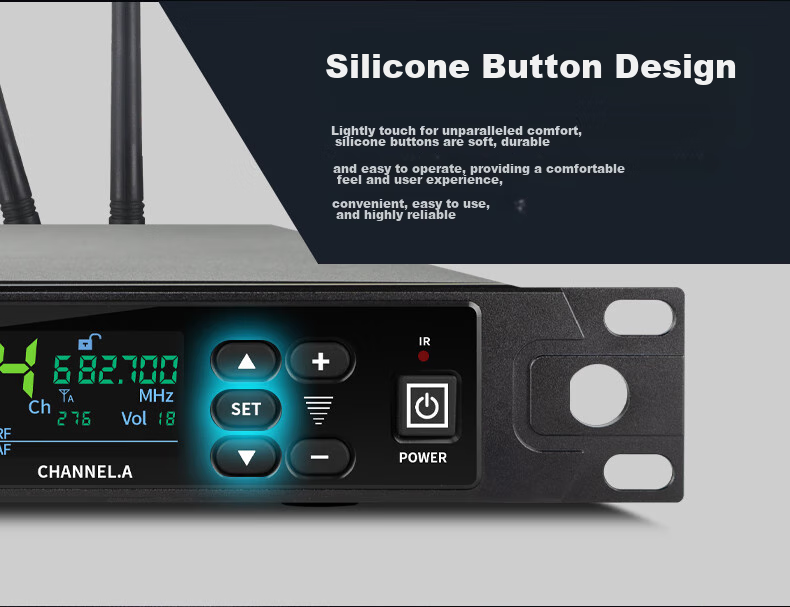 SHILE SH-26 Rechargeable One-To Conference Room Lecture Hall Microphone, Gooseneck Square Pole Wireless Microphone, Desktop Condenser Mic 8