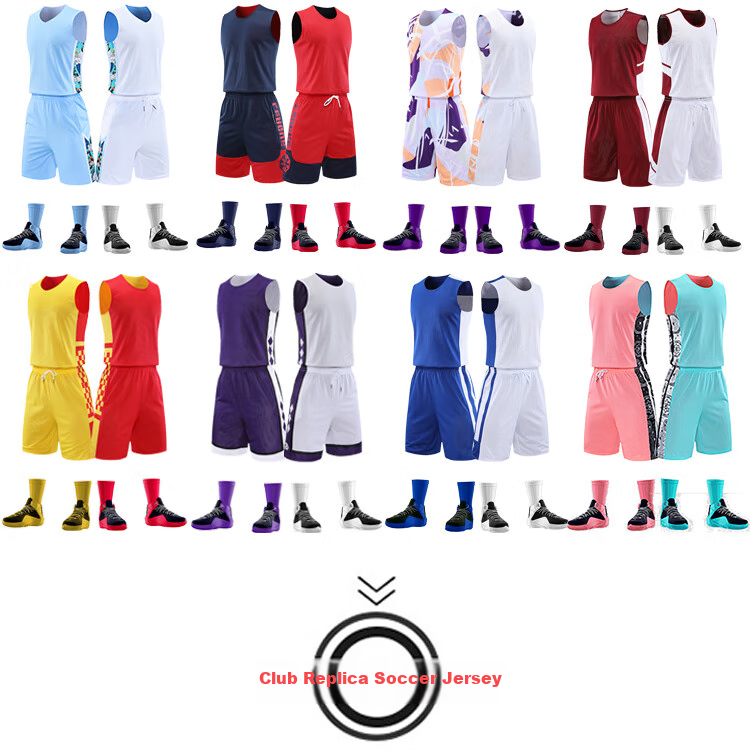 LIEYAO Basketball Uniform Set for Competition And Training, Team Sportswear with Breathable Fabric And Printed Numbers LY1928 Light Blue 2XL 3