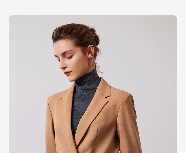 Navigare Women's Commuter Casual Blazer, Simple And Elegant Work Suit Jacket 2331804506 29