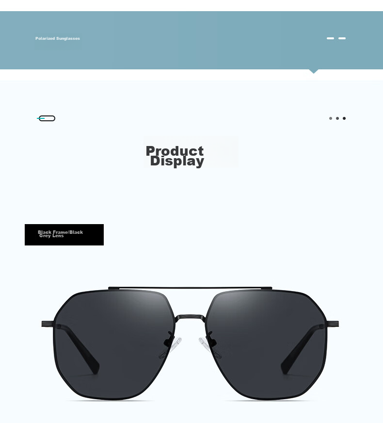 Siwangongli Aviator Sunglasses, Polarized Sunglasses, Frog-Eye Glasses, Driving Anti-Glare Glasses for Men And Women, Frog-Eye Glasses SWY6765 11