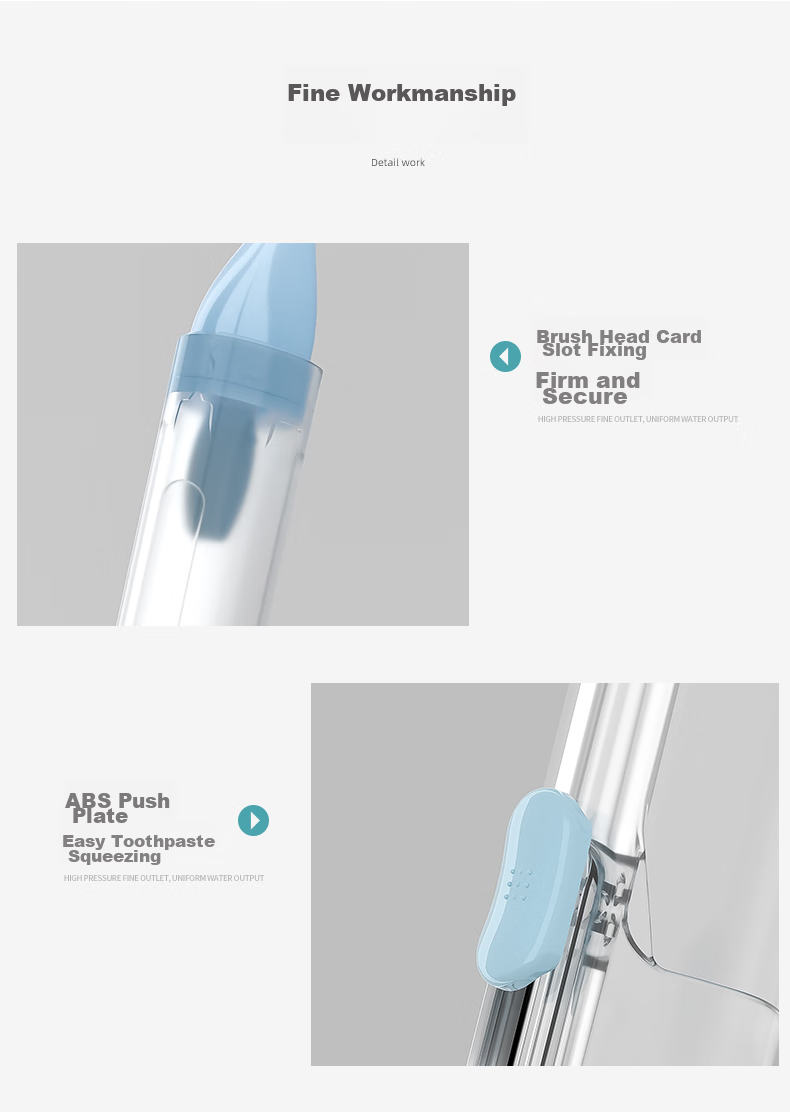 Etravel Travel Toothbrush Case And Dental Set for Adults And Children, Portable Folding Mini Toothbrush with Soft Bristles for Orthodontic Care, Blue 14
