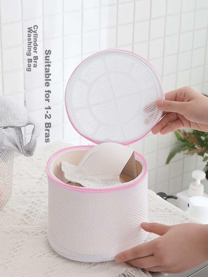 Jingxun Laundry Mesh Bags for Drum Washing Machines, Specialized Protective Bags with Fine Mesh, Thickened And Enlarged Size, Bra And Underwear Bags, 2 Pieces 2