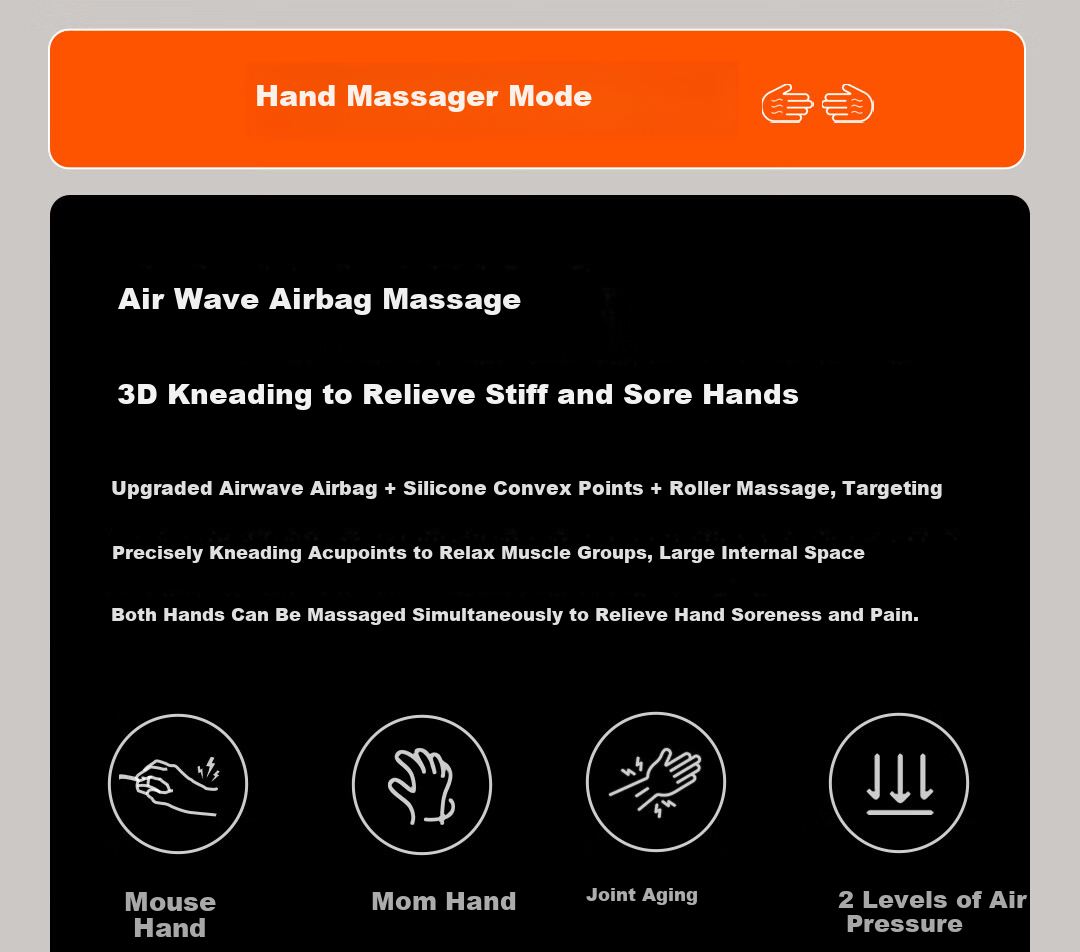 KCOTSON Graphene Multifunctional Hand And Abdomen Massager, Hand Care Massage Device, Electric Heated Warm Birthday Gift, New Year Present for Girlfriend, Valentine's Day Gift for Me 17