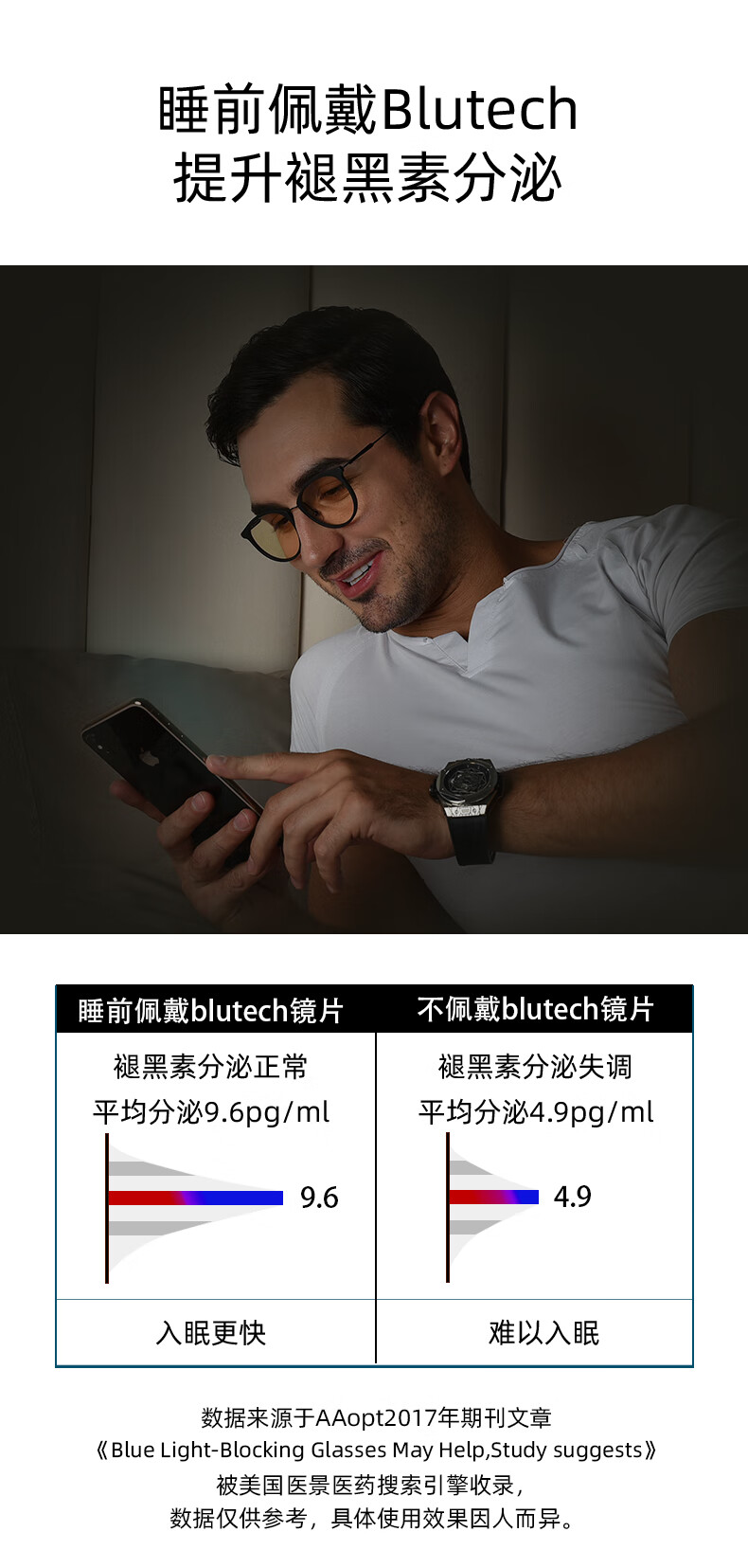 Blutech Blue Light Blocking Glasses, Radiation Protection Glasses, Lightweight Computer Eye Protection Goggles [Classic Black Frame] 2