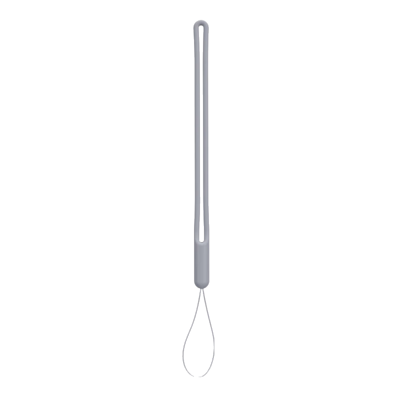 ESCASE Phone Lanyard Camera Short Wrist Strap Wallet USB Drive Key ID Card Pendant Suitable for IPhone 17, Huawei Mate 80, Xiaomi 17 Pro And Other Phones High-End Gray ES-XS2