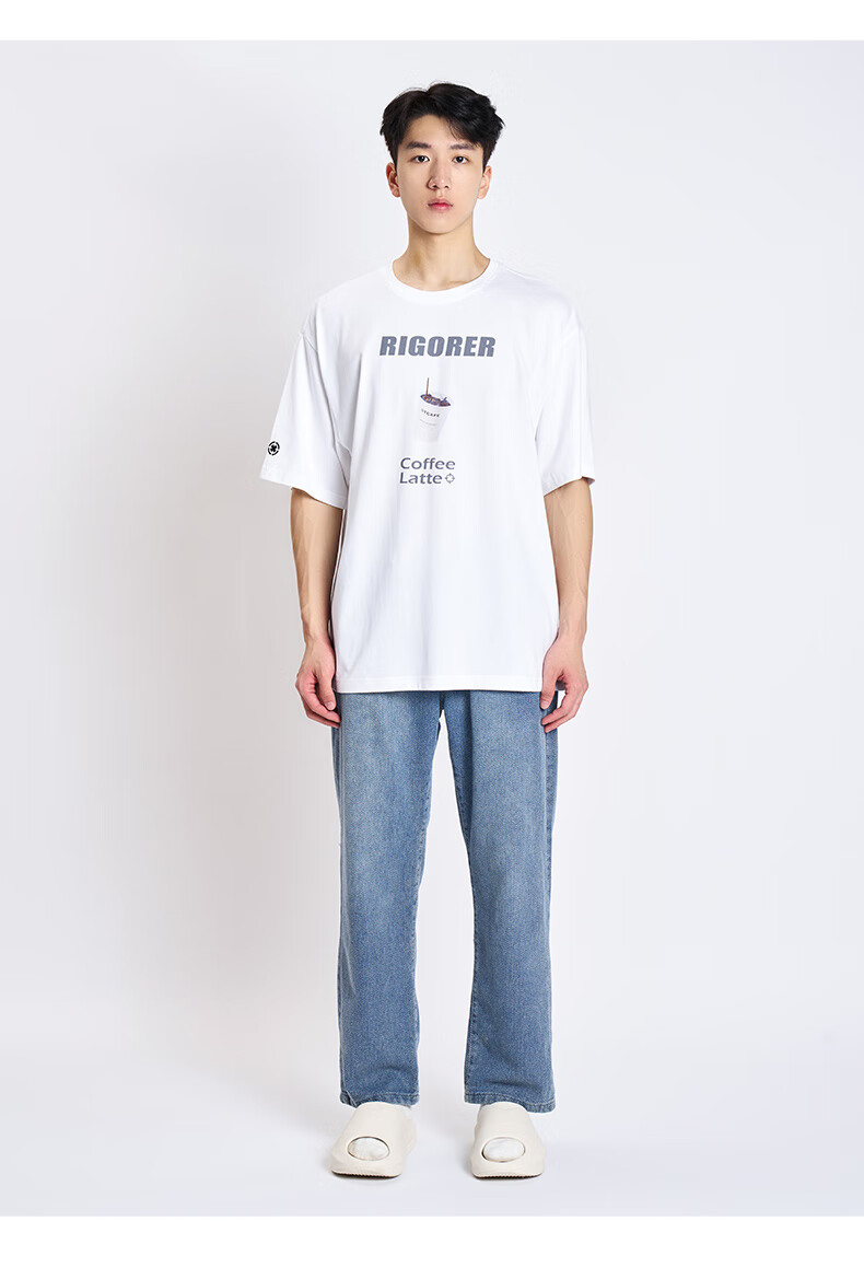 RIGORER Men's Jeans: Lightweight, Soft, Versatile, Retro Straight-Leg Casual Pants 6