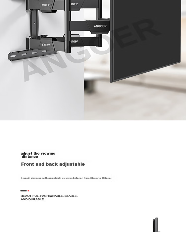 Aige Universal TV Mount Suitable for 55-120 Inch Extendable Rotating Bracket, Compatible with Multiple Brands, TV Stand AG-100 5