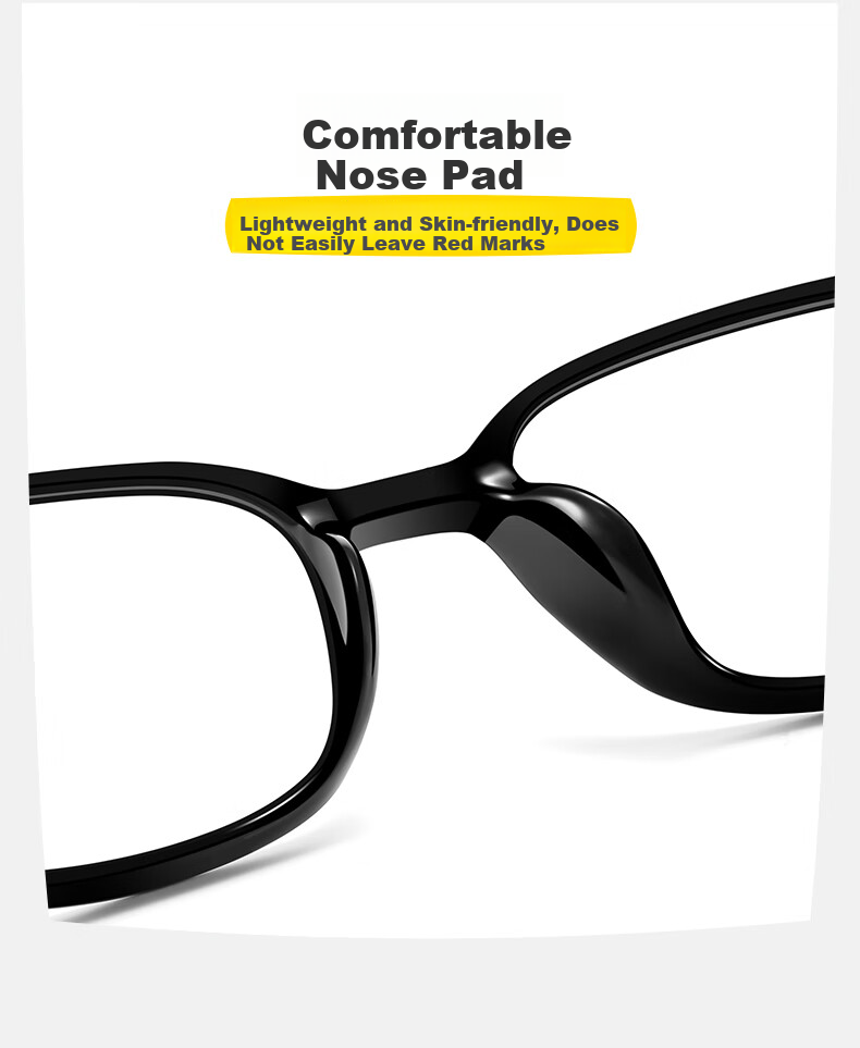 HLA Ultra-Light Reading Glasses for Men And Women, High-Definition Anti-Blue Light Reading Glasses for Presbyopia 5