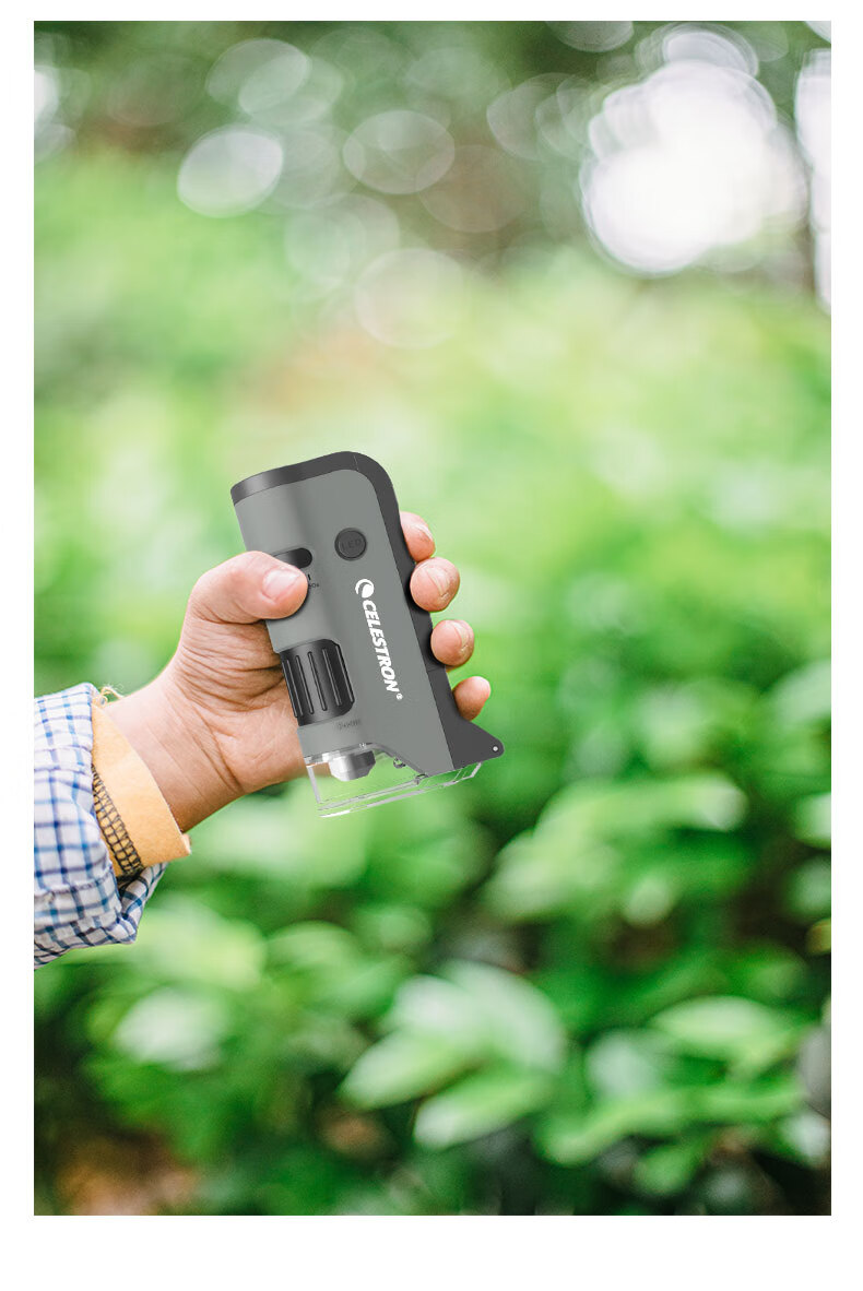 Xingtelang 100-250x Portable Handheld Microscope, Biological Science Observation And Exploration, Gray Student Science Popular Gift 19