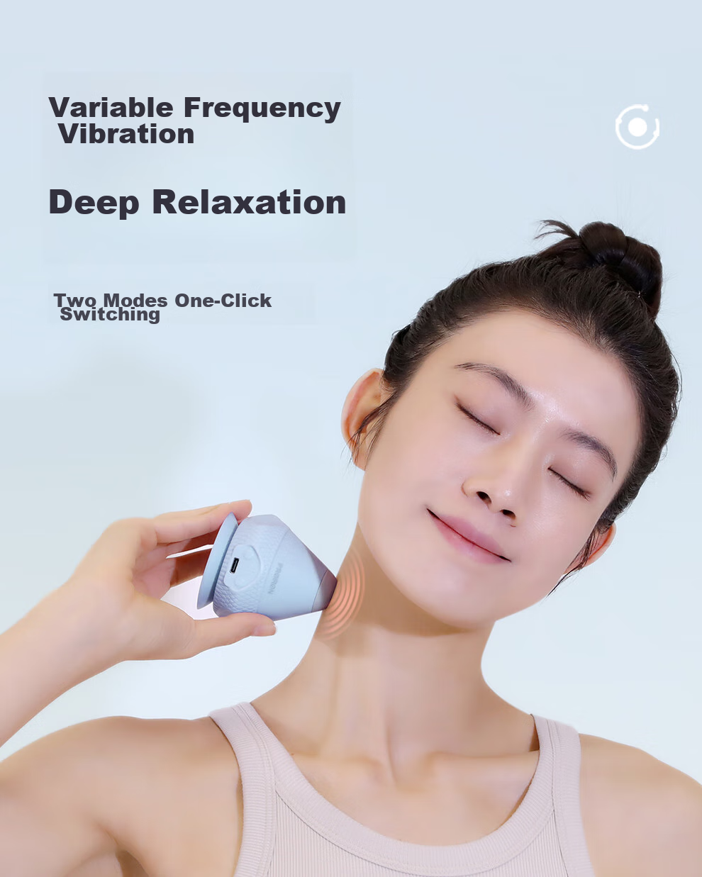 PROIRON Puli'ai Electric Adhesive Fascia Ball for Shoulder, Neck, Back Muscle And Foot Soles Relaxation Heat Therapy Professional Massage Device Gree 8