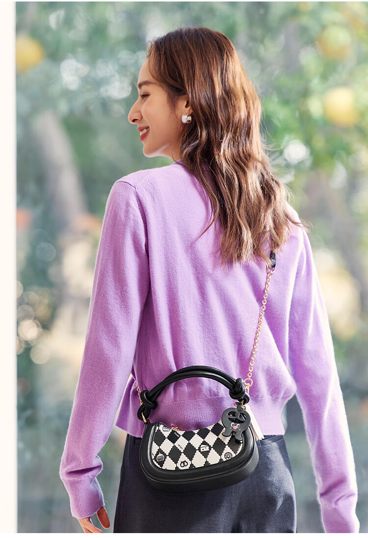 Semir Cute Sweet Crossbody Bag Handbag Shoulder Bag Playful Pea Bag for Women 105225153017 7