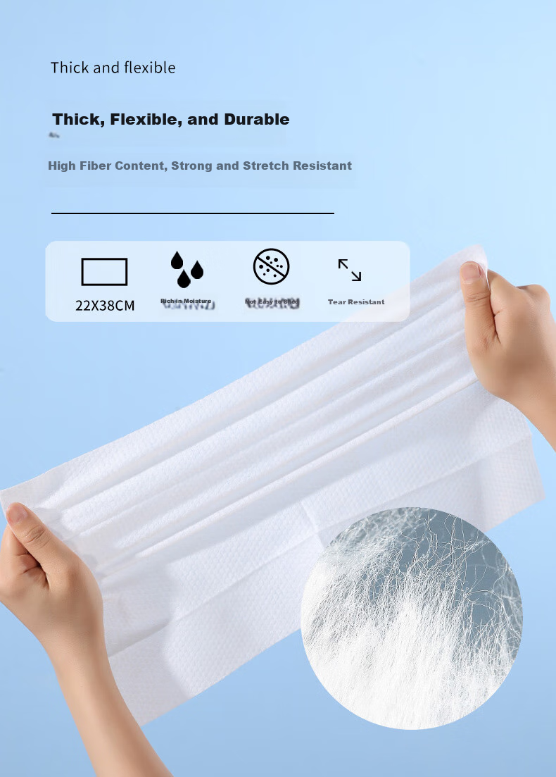 MARYYA Electrostatic Dust Removal Paper, Large Size 38*22cm*30 Sheets, Flat Cloth Face Towel Mop Floor Dry Wipes Dust Absorbing Paper 5