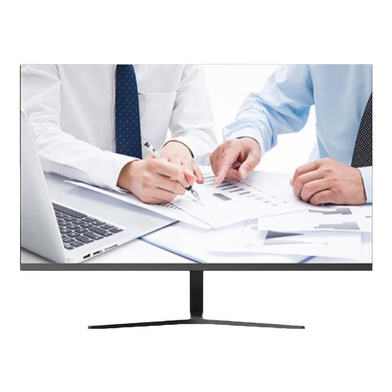Zhanghong 27-Inch IPS Hard Screen, Built-In Speakers, 100Hz High Refresh Rate, HDMI+VGA+DP, Low Blue Light, Energy-Saving Certified, Computer Monitor, 27G7F-S