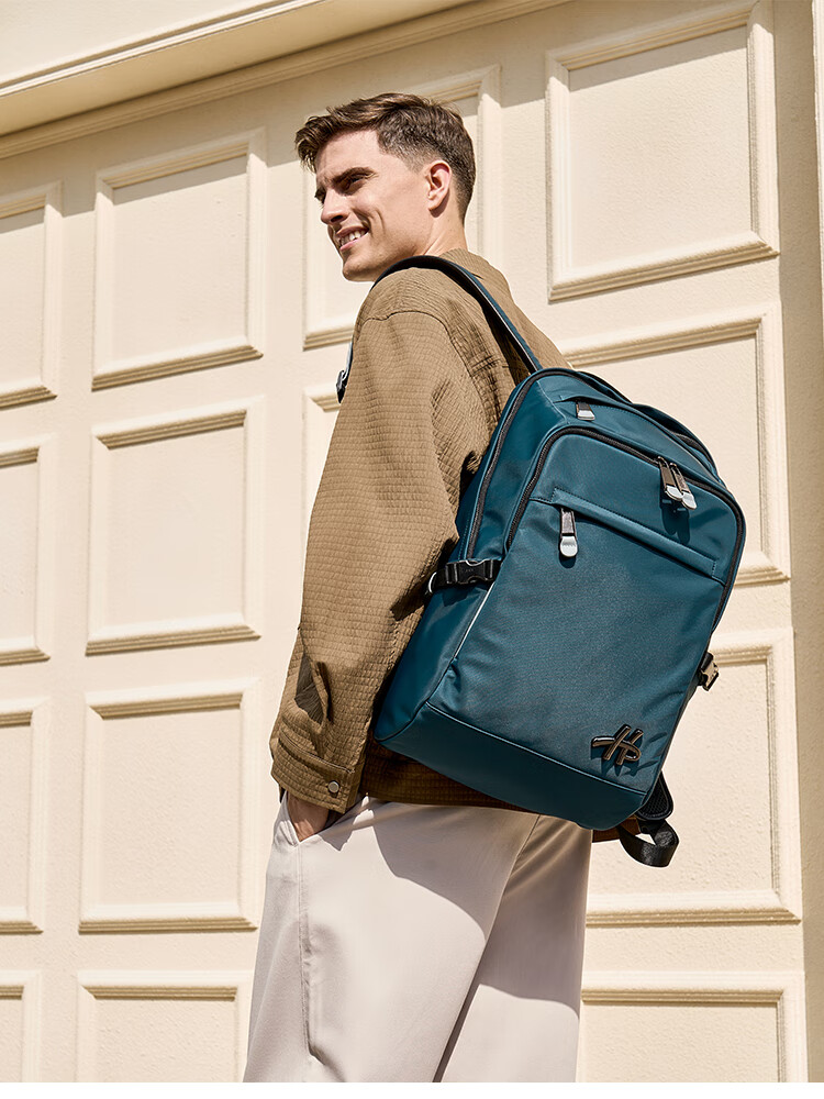 Hush Puppies Men's 14.2-inch Large Capacity Laptop Backpack Business Casual Birthday Gift for Boyfriend 1