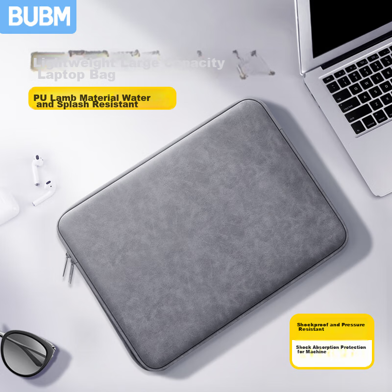 Biyoumei Laptop Sleeve, Tablet Storage Bag, Suitable for 14-Inch Apple, Huawei, Lenovo