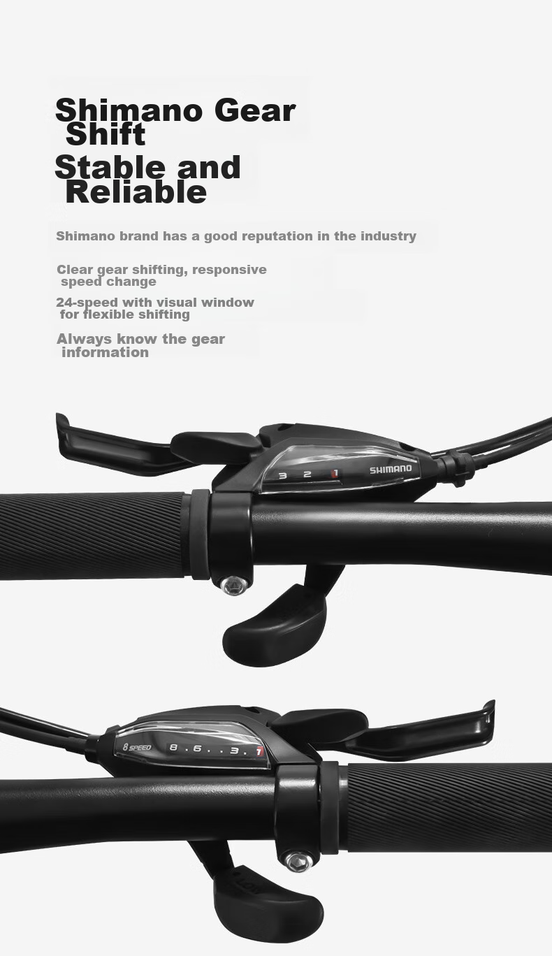 BATTLE Mountain Bike, 26-Inch, Shimano 24-Speed, Hydraulic Disc Brakes, for Men And Women, Adult And Student Use, City And Off-Road Bicycle 13