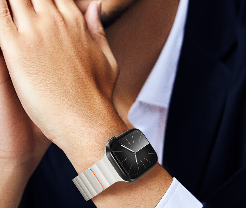 Lanxingxiansheng Compatible with Apple Watch Band, Suitable for Apple IWatch Ultra 2 Fluorine Rubber Strap, Watch Ultra/S9/8/7/6/5/4/SE Sports Band, Black 1