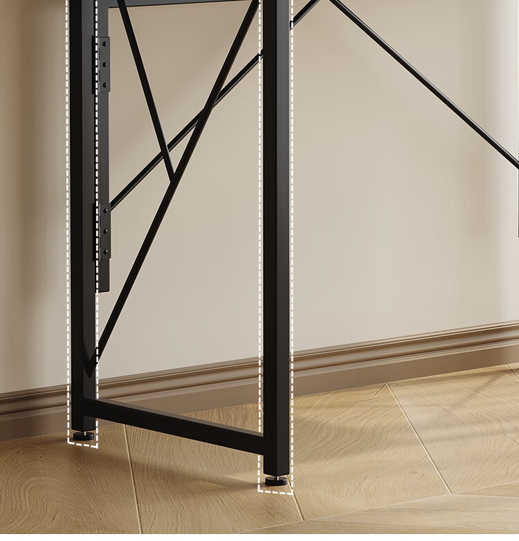 Yicainianhua Foldable Desk, No Installation Required, Study Table for Bedroom Or Living Room, Writing Desk for Office Or Computer Use, Small Student Desk 1215 11