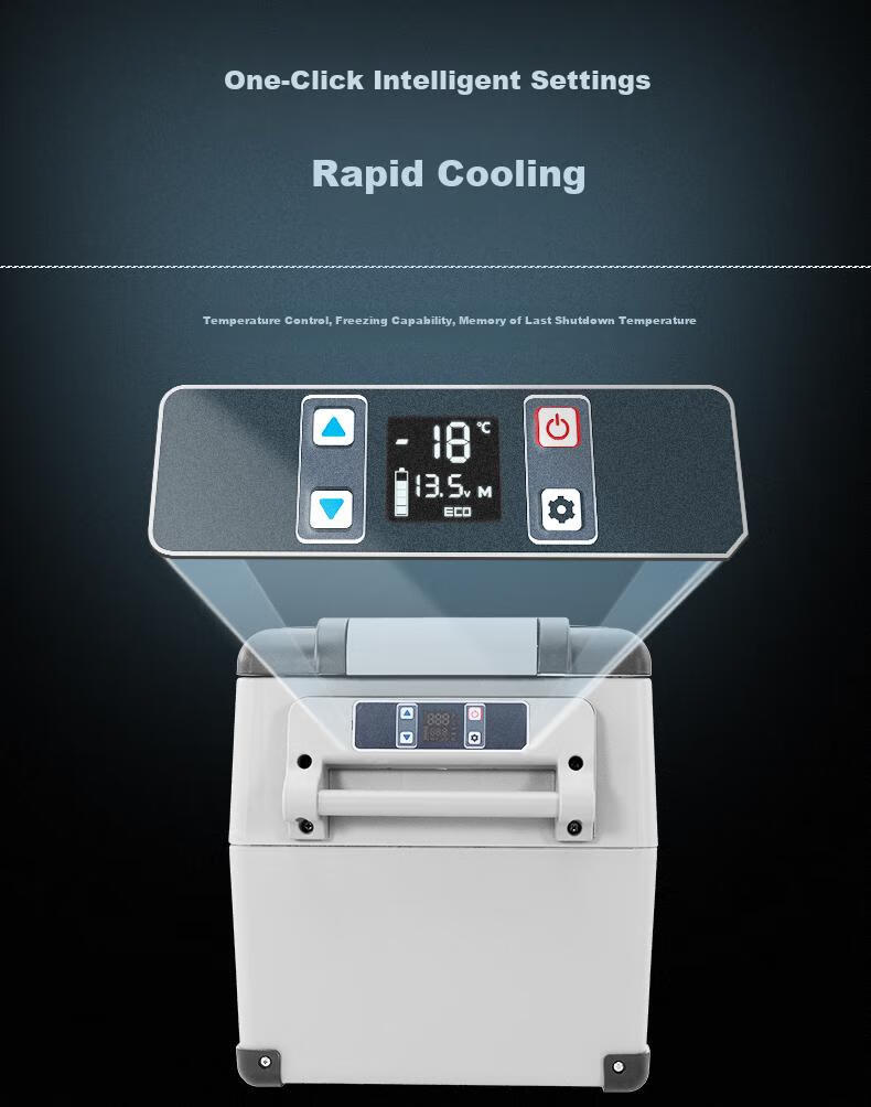 Alpicool CF35 Car Refrigerator, Dual-Use for Car And Home, Compressor Cooling, 12V Refrigeration And Freezing, Breast Milk Storage, Outdoor And Home Use Appliance 8