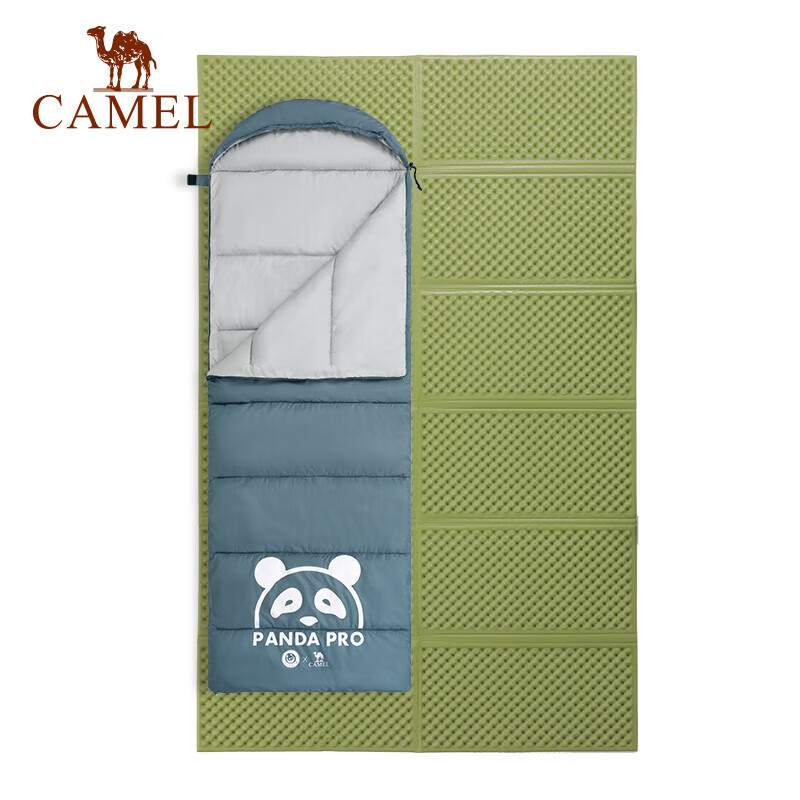 Туристический коврик CAMEL, влагозащитный, для кемпинга и отдыха, зеленый