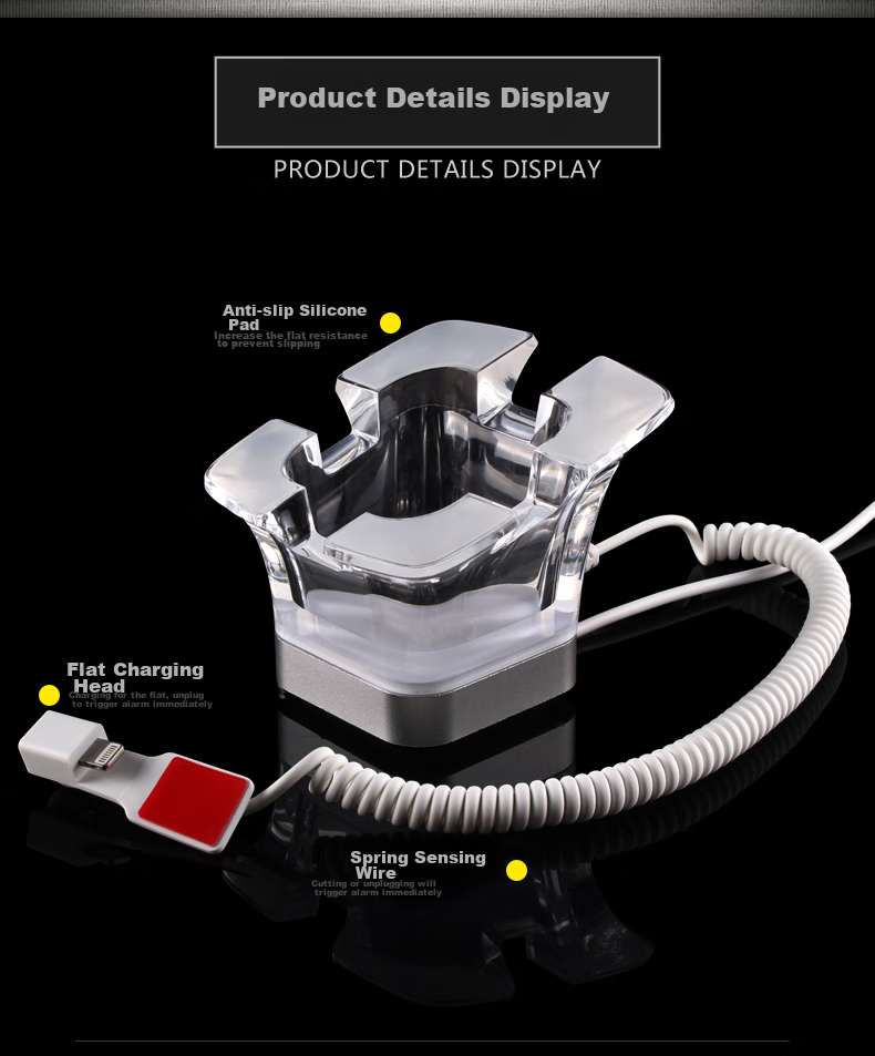 LFang CJ3.5 Tablet Anti-Theft Display Stand, Anti-Theft Alarm, Tablet Computer Anti-Theft Chain, Type-C Interface 9