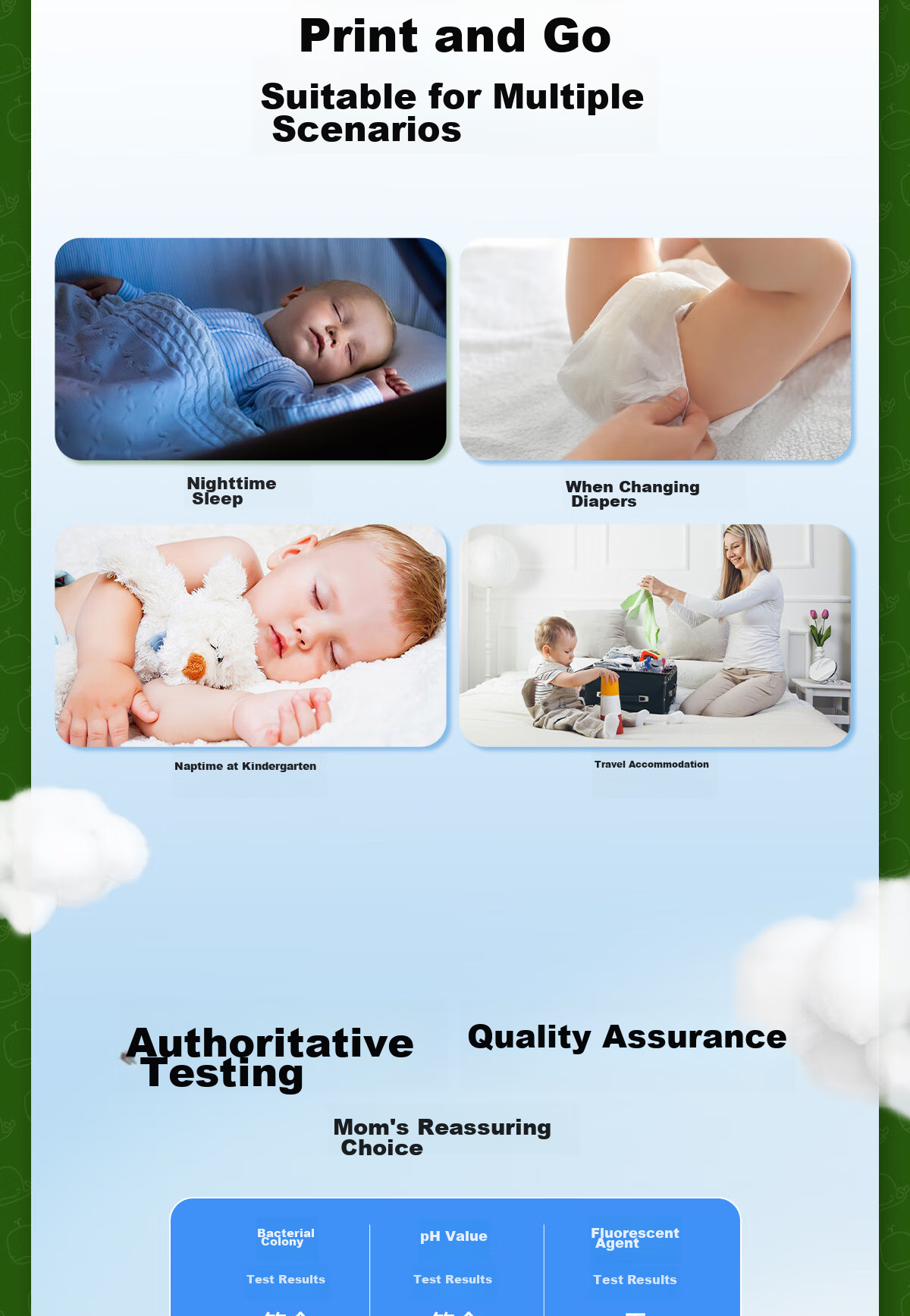 Ankexin Disposable Baby Changing Pads, 100 Pieces, Newborn Care Mats, Baby Bed Sheets, Urine And Dirt Barrier, Small Size 25*35cm 13