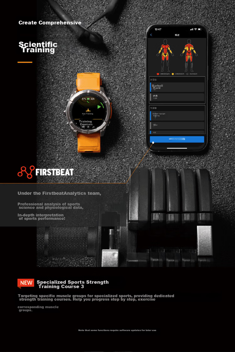 GARMIN Fenix8 Flagship Black - 51mm, Outdoor Sports Watch with Heart Rate Monitoring for Running, Diving, And Skiing 5
