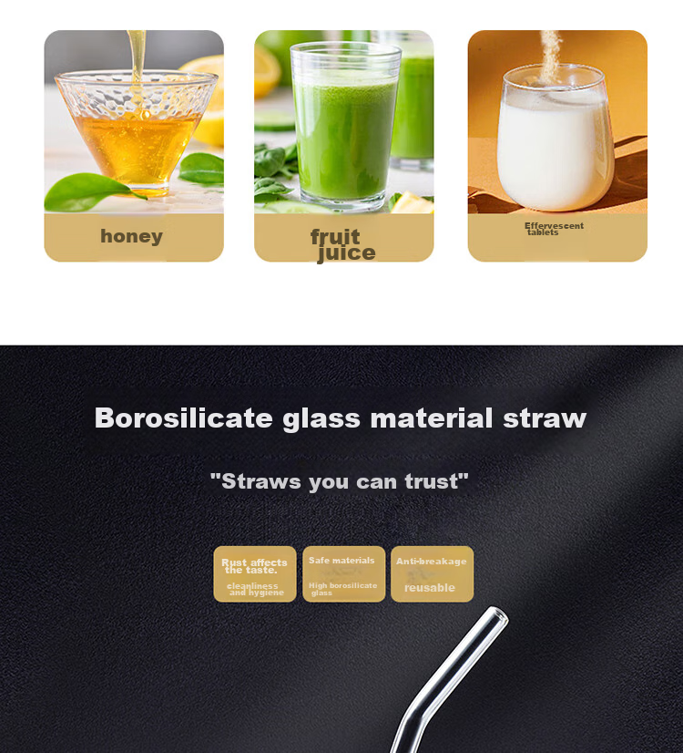 BJ High Borosilicate Pipette Set, Cold And Hot Resistant Non-Disposable Pipettes And Stirring Spoons, 4 Pipettes + Storage Box + Pipette Brush 4