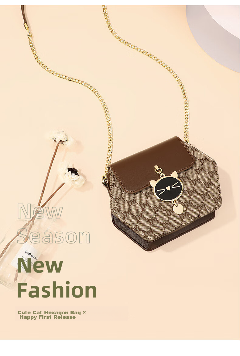 Aiqinghai Handbag, Women's Bag, Phone Pouch, Crossbody Shoulder Phone Bag, Stylish Versatile Birthday Mother's Day Gift, Practical Present for Mom 1