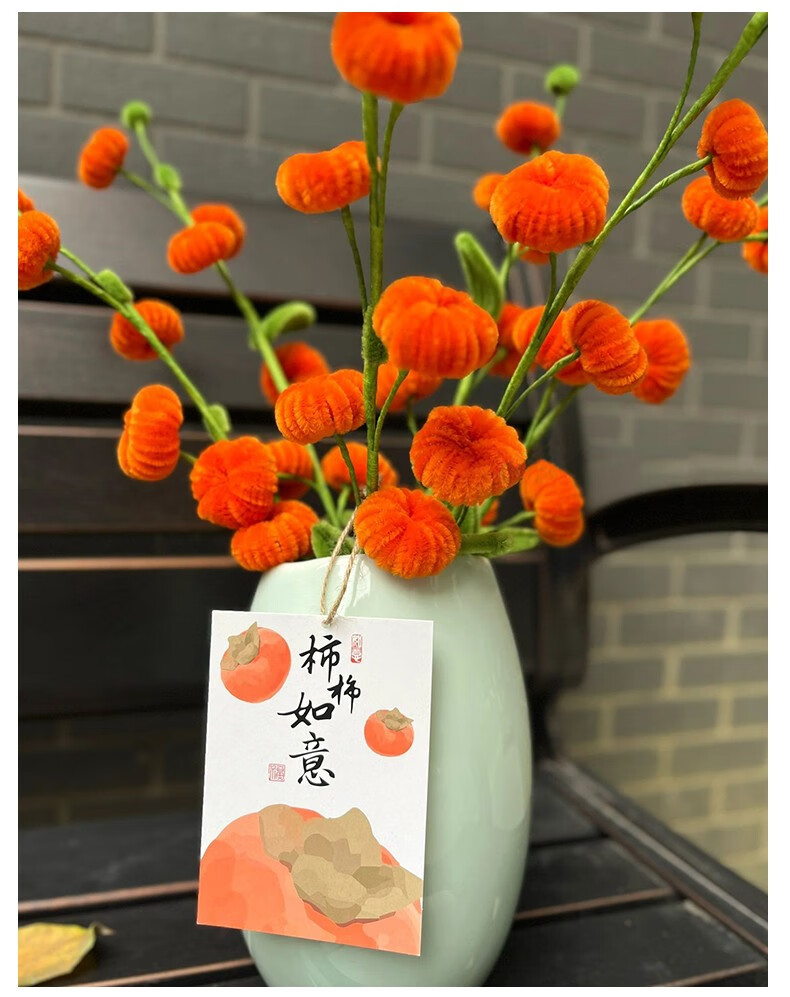 Letrel Twist Tie Eternal Flower Bouquet Wrapping Paper DIY Craft Materials Birthday Gift for Boys And Girls 16