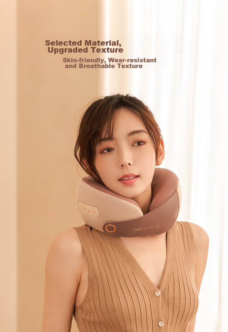 Breo Neck Massager, C2 Neck And Shoulder Massage Device, Pillow Ring U-Shaped Neck Pillow with Heat Therapy And Kneading Function, Birthday Gift for Mom, Wife, Boyfriend Or Girlfriend 15