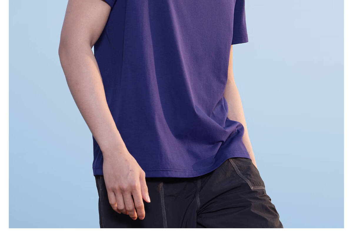 CAMEL Men's Quick-Dry Sun Protection Short-Sleeve T-Shirt, Round Neck Half-Sleeve Tee for Spring And Summer, Breathable Antibacterial T-Shirt, M15BA5E094 39