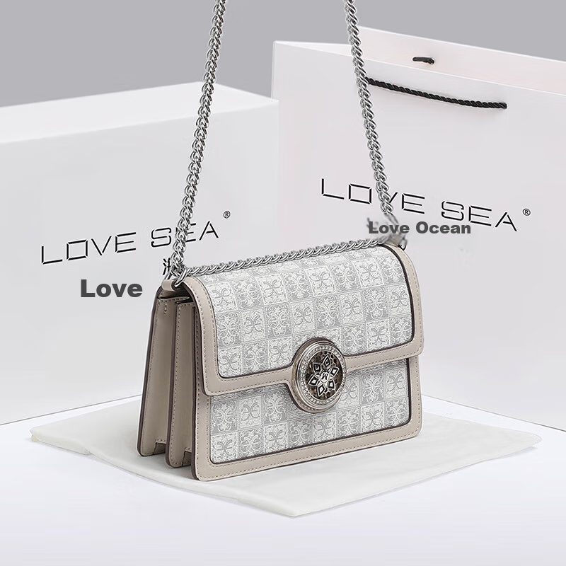 Aiqinghai Handbag, Women's Crossbody Bag, Shoulder Chain Small Square Bag, Light Luxury Brand, Birthday And Mother's Day Gift, Practical Present for Mom