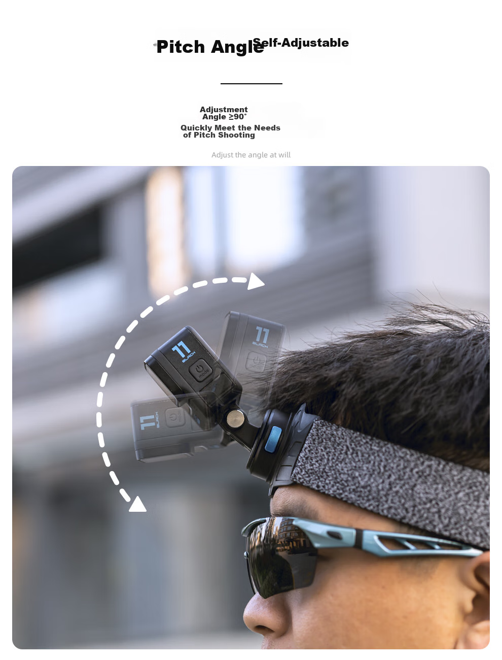 SUREWO Magnetic Mount Compatible with DJI Action 5 Pro/6, First-Person View, Osmo Action Ace Pro 2, Action 4, And Nano Accessories 4