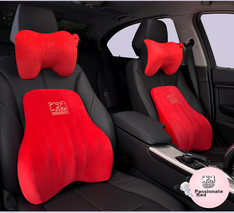ICAROOM Car Headrest, In-Car Neck Pillow, Seat Cervical Support Cushion, Automotive Neck Pillow, Car Head And Neck Rest 22