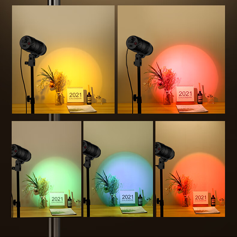 JIMANTU Live Fill Light Backlight Contour Hair Light Studio Spotlight Photography Beauty COB Spotlight Video Shooting Background Ambient Light LM8800 5