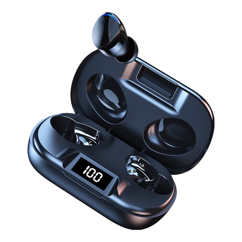 Chuang [2025 Top Configuration | HIFI Sound Quality] Bluetooth Earphones, Wireless Noise Reduction, High-Quality Audio, Sports Running, Sweat-Resistant, Invisible Mini, Low Latency, Ultra-Long Battery Life