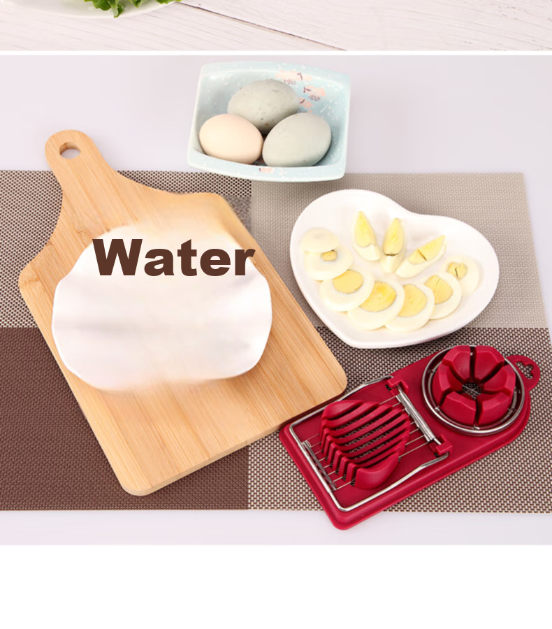 Jingmao Multifunctional Egg Cutter, Stainless Steel Egg Cutting Tool, Household Device for Cutting Preserved Eggs And Century Eggs, Separator And Slicer 4