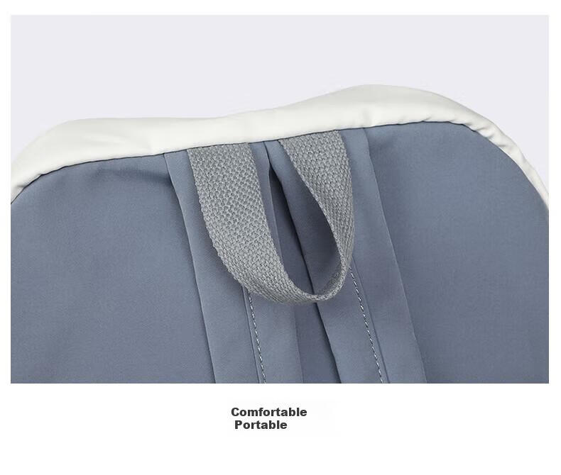 Viney High School Backpack for Middle School Girls, College Students, Primary School Students Grades 4-6 Children Ins Korean Style Backpack 15.6 Inch Laptop Backpack Large Capacity Fashionable Casual Travel Bag High Aesthetic Value Lightweight Stress-Reducing And Load-Reducing Simple Desig 30