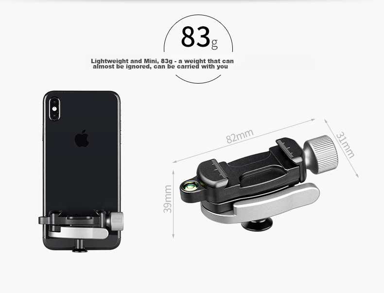Leofoto Gimbal, Mini 360-Degree Panoramic Portable Gimbal for Smartphones And DSLR Cameras, Spherical Gimbal MBC-20 4