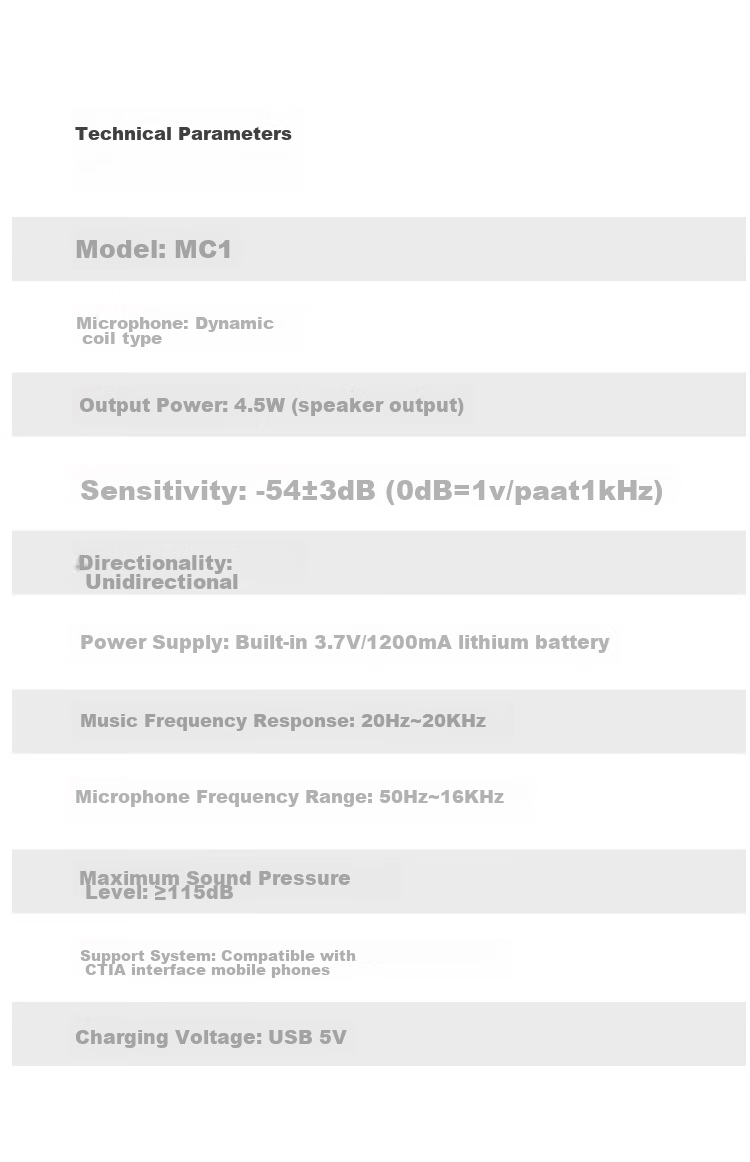 Soaiy Soaiy MC1 Wireless Karaoke Mobile Microphone, Live Streaming Host Singing Tool, All-In Wireless Bluetooth Microphone Speaker for Home And Outdoor KTV, Elegant Black 18