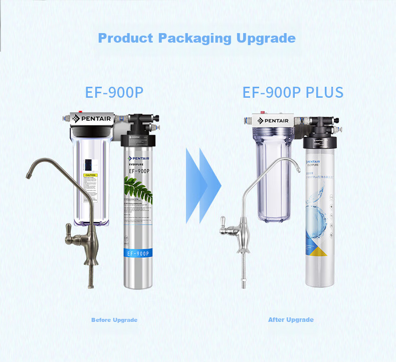 Everpure Under-Sink Mineral Water Purifier for Home Use, High Flow Rate with Zero Wastewater, Direct Drinking, 1.8L/minute, 3500L Treatment Capacity, EF-900P Plus 5