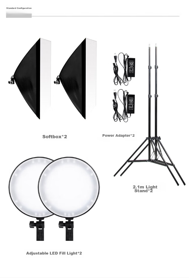 Hakutatz LED Photography Light, Live Streaming Fill Light, Studio Kit, Continuous Soft Light Props Equipment, Octagonal Photo Video Beauty Light, Internet Celebrity Streamer Room 11
