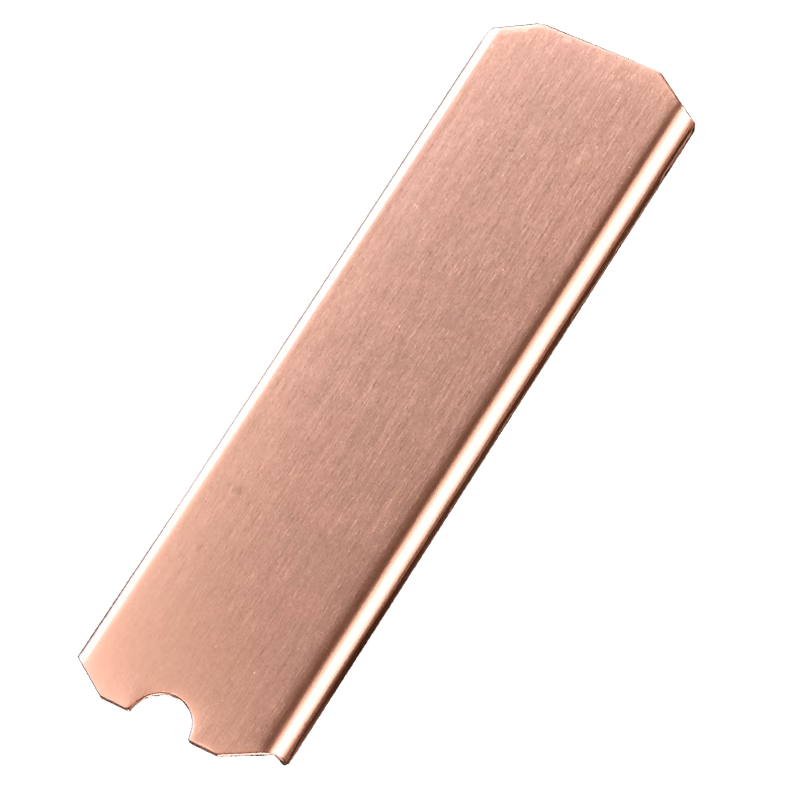 NVV M.2 SSD Heatsink, NVME Pure Copper Cooling Pad, NGFF Thermal Armor, Laptop SSD Cooler, Heat Conductive Silicone Pad NT-GT8