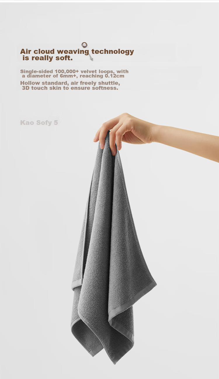 HOYO Japanese Towels for Men, Class A Pure Cotton Face And Bath Towels, Antibacterial Soft Absorbent Quick-Drying Towels, Pack of 5, Sports 8