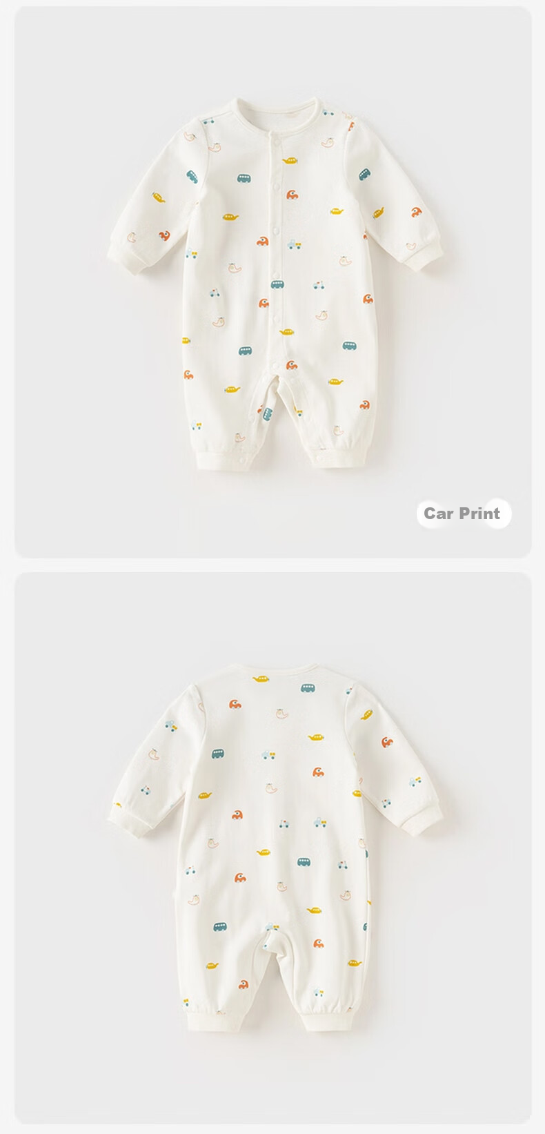 DAVE & BELLA Baby Girl Romper Spring And Autumn Infant Onesie Boys Cotton Bodysuit Children's Clothing 8