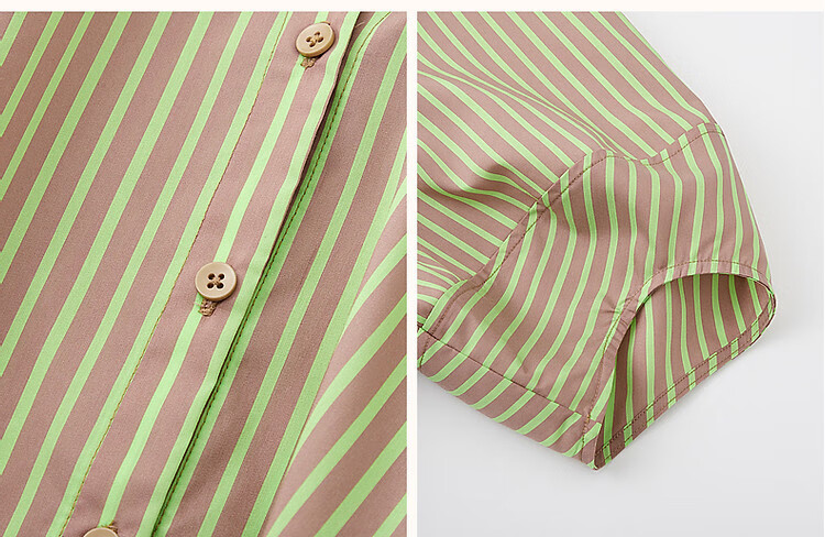 Dme [Tiansitongqin Piece] Summer French Simple Style Ceiling Lyocell Shirt Dress, Striped Waist Belt Dress 9